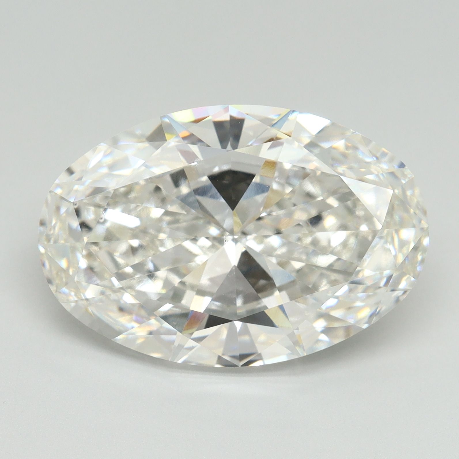 10.03 ct. oval Lab Grown Diamond front image
