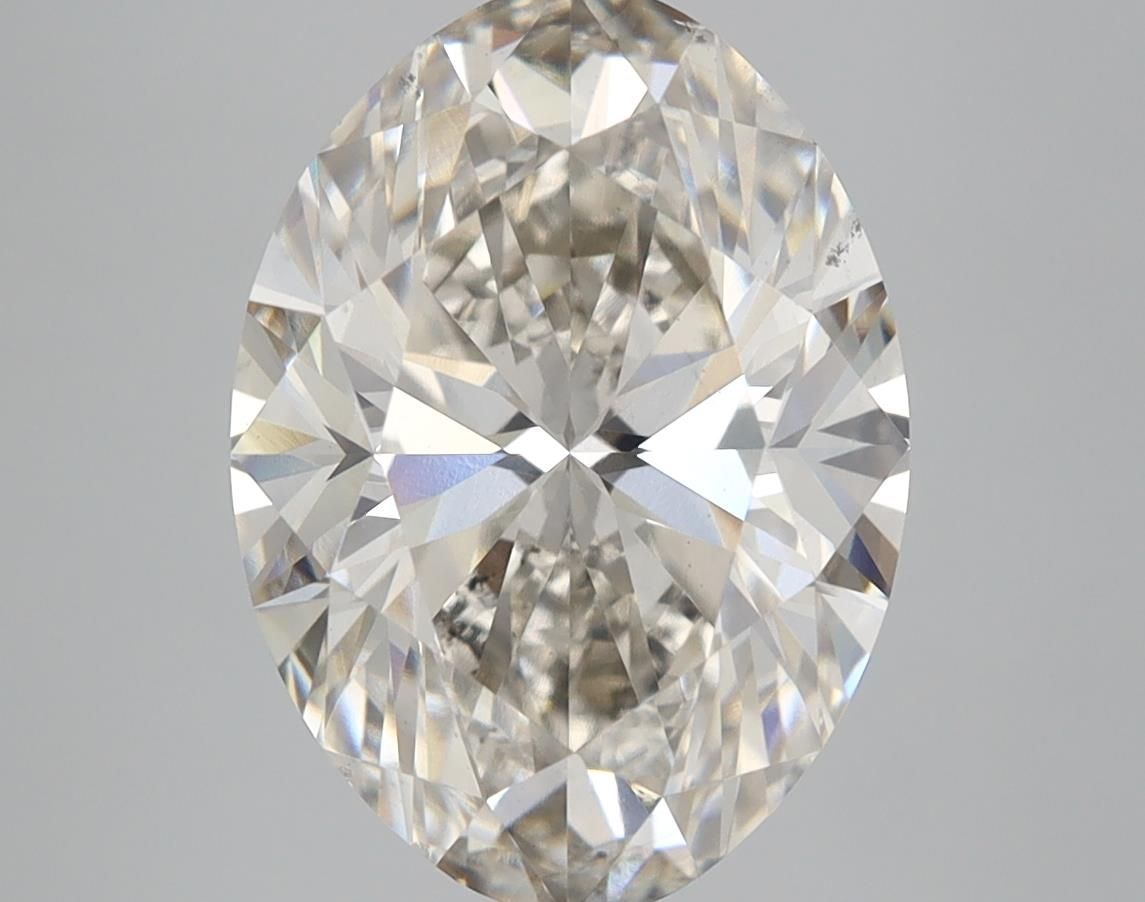 5.00 ct. oval Lab Grown Diamond front image