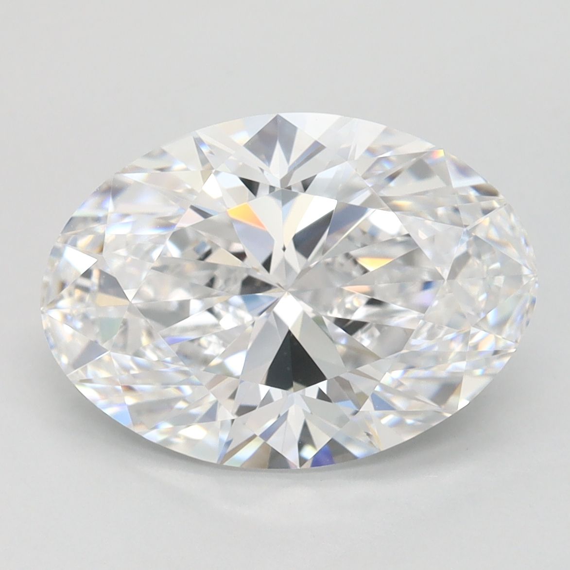 3.43 ct. oval Lab Grown Diamond front image