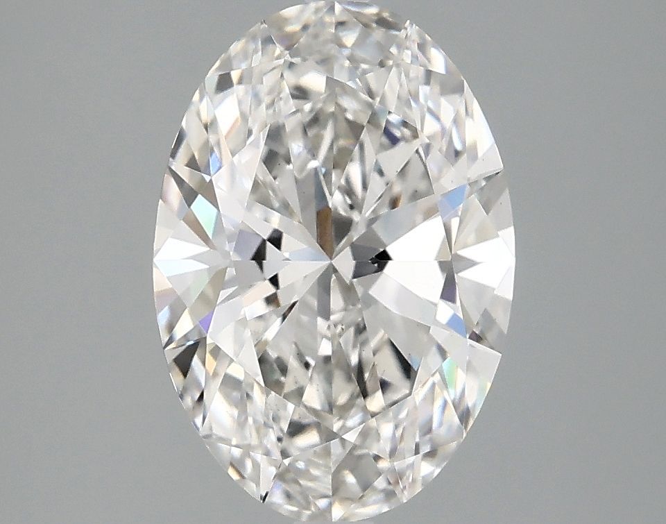 2.57 ct. oval Lab Grown Diamond front image