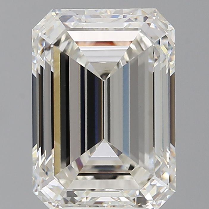 5.56 ct. emerald Lab Grown Diamond front image