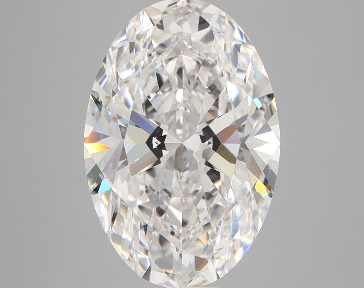 4.05 ct. oval Lab Grown Diamond front image