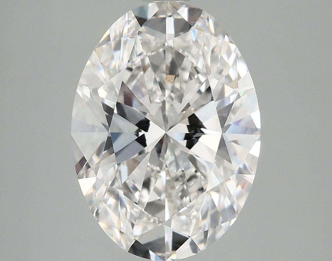 3.90 ct. oval Lab Grown Diamond front image