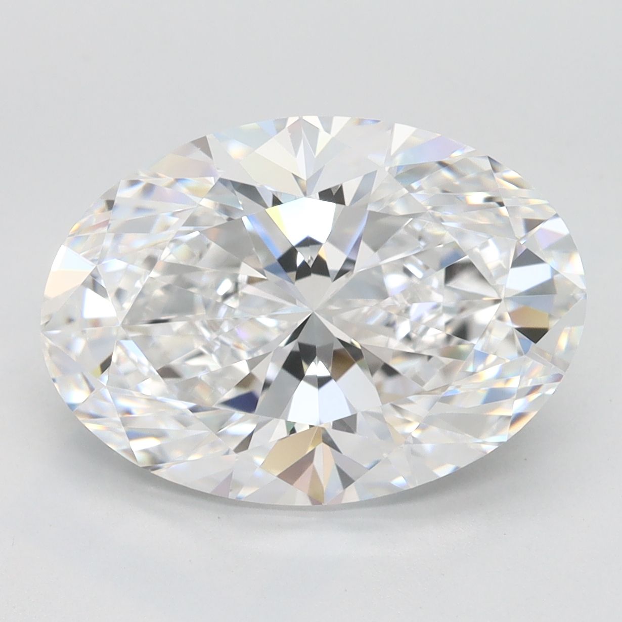 4.58 ct. oval Lab Grown Diamond front image