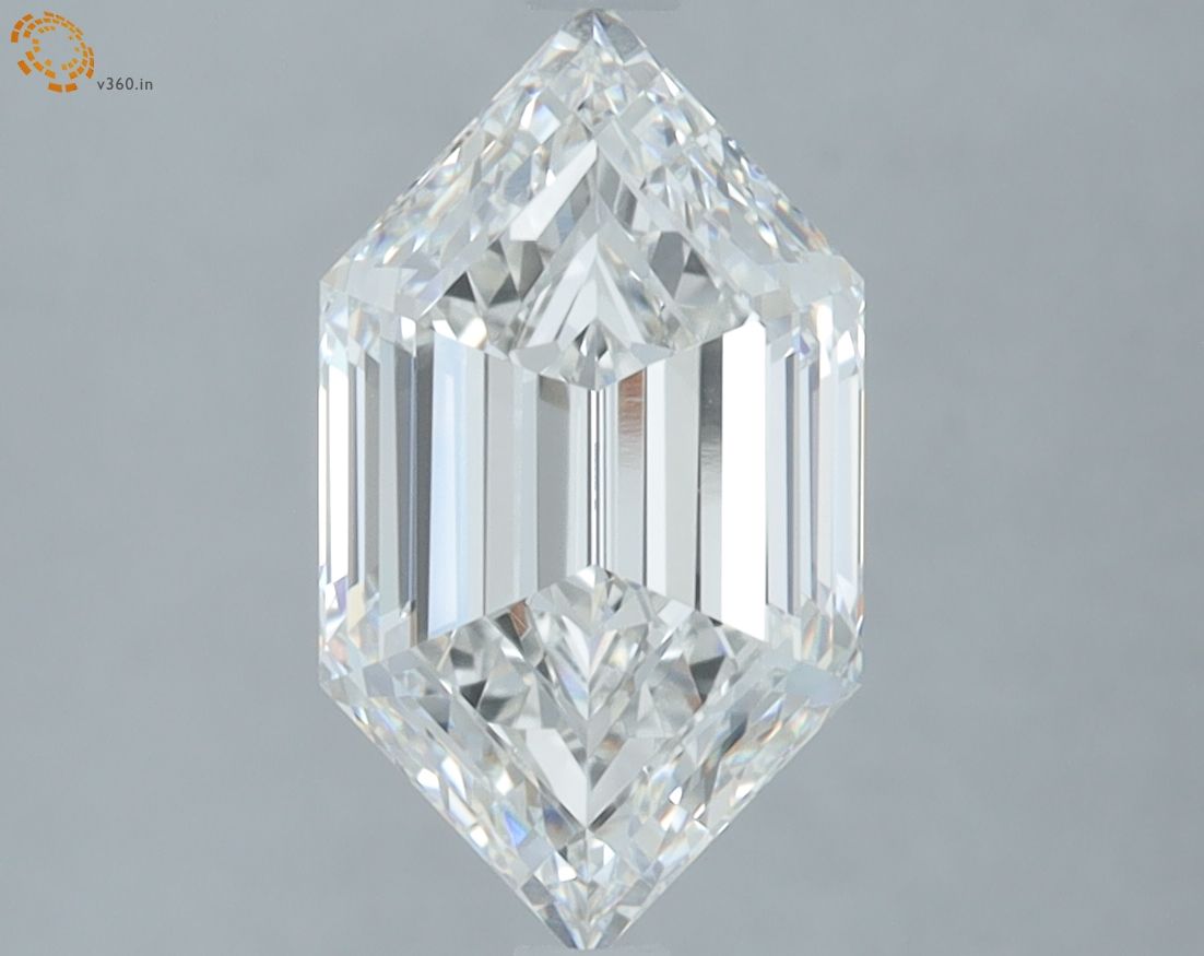 2.59 ct lab-grown Hexagonal Diamond