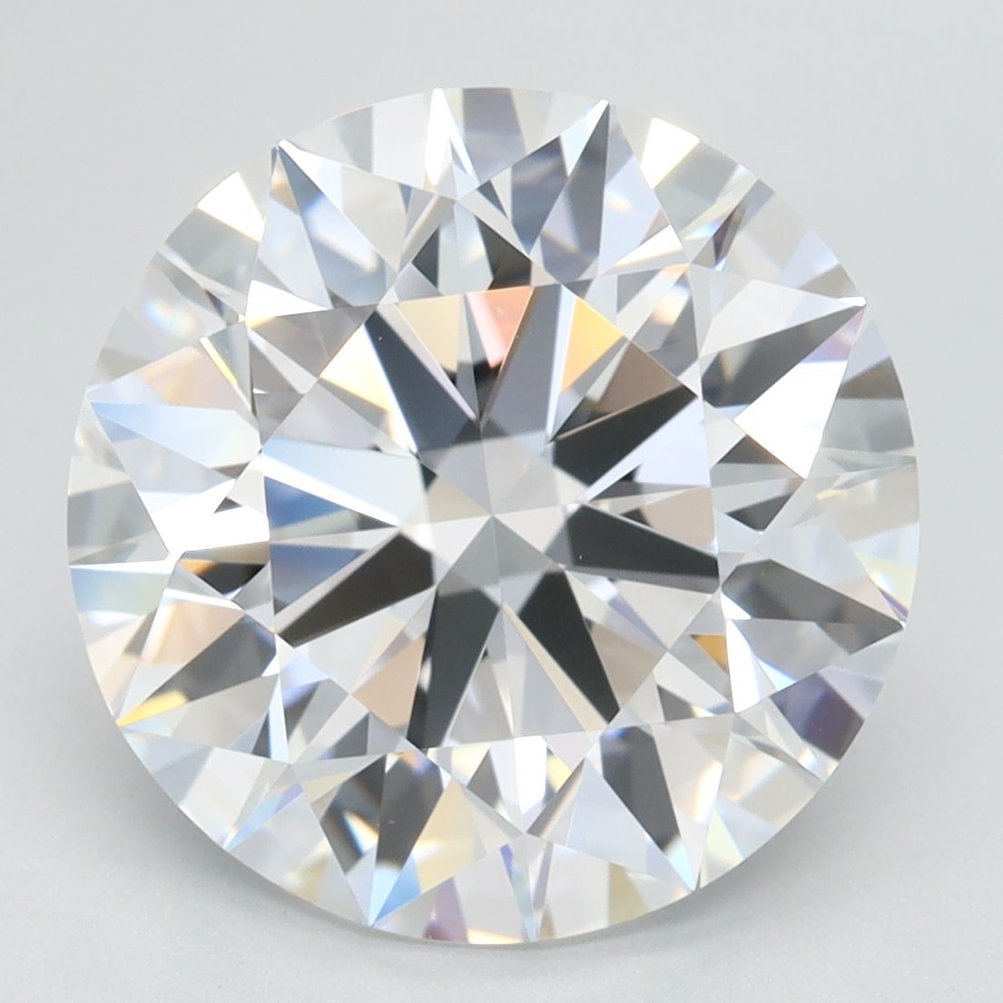 Diamant Rond 5.23 ct - Couleur D - Pureté VVS1