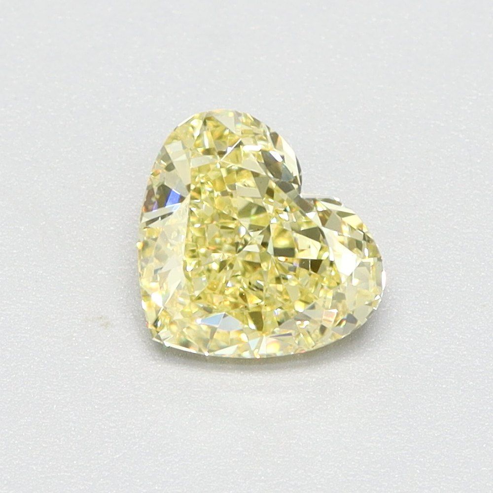 1.04 CT Fancy Intense Yellow HEART