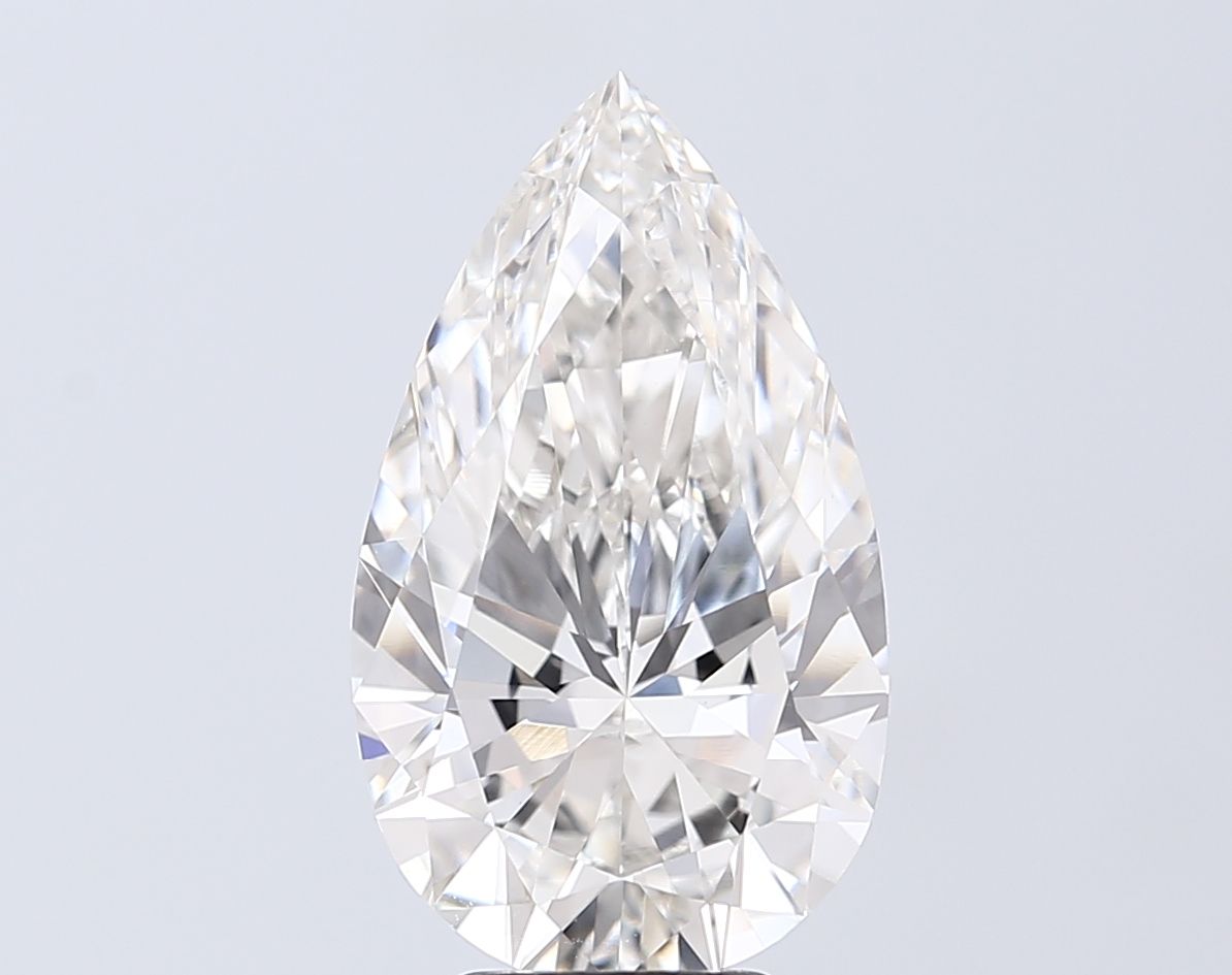 5.02 ct. pear Lab Grown Diamond front image