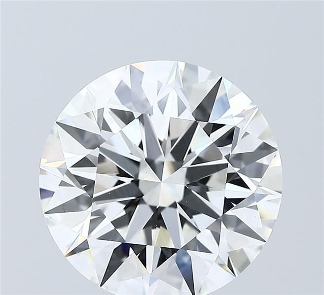 6.03 ct. round Lab Grown Diamond front image
