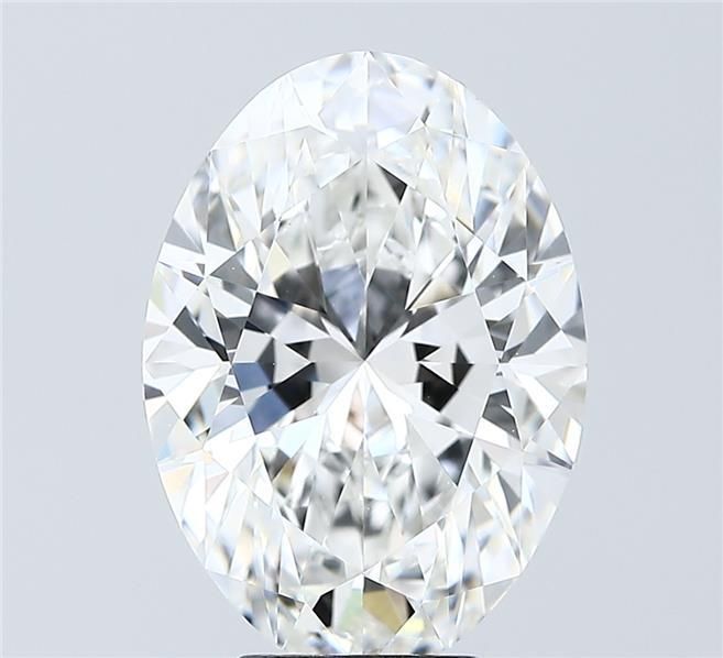 5.09 ct. oval Lab Grown Diamond front image