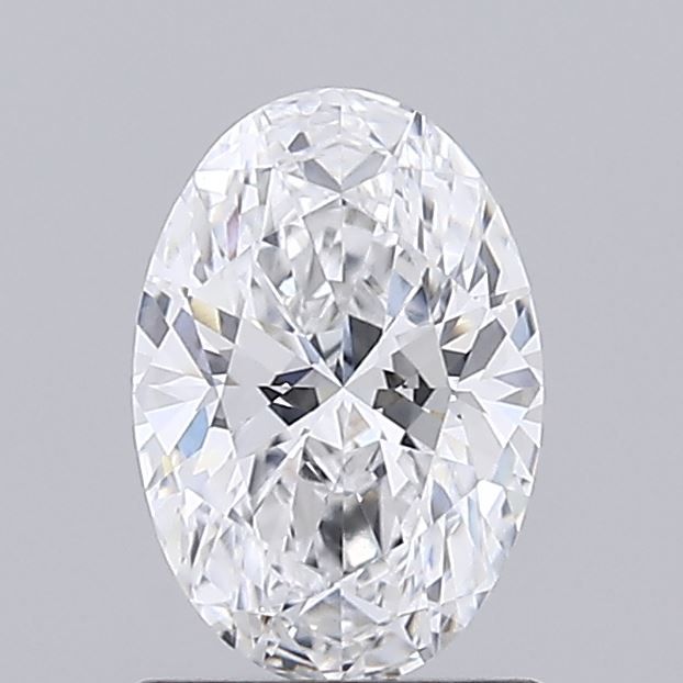 7.05 ct. oval Lab Grown Diamond front image