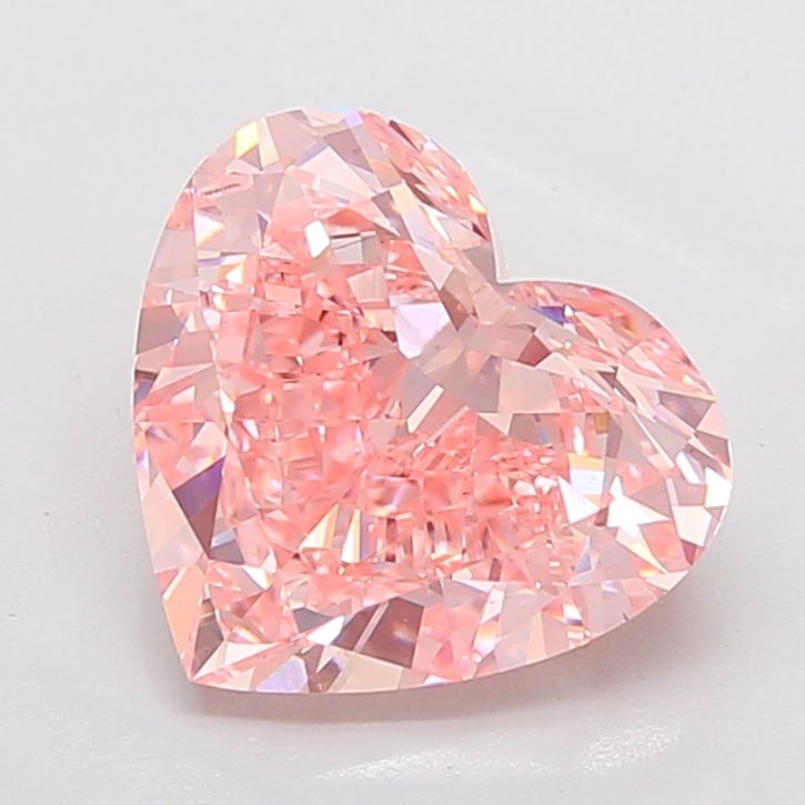 7.02 ct. heart Lab Grown Diamond front image