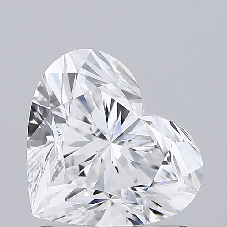 1.38 ct. heart Lab Grown Diamond front image