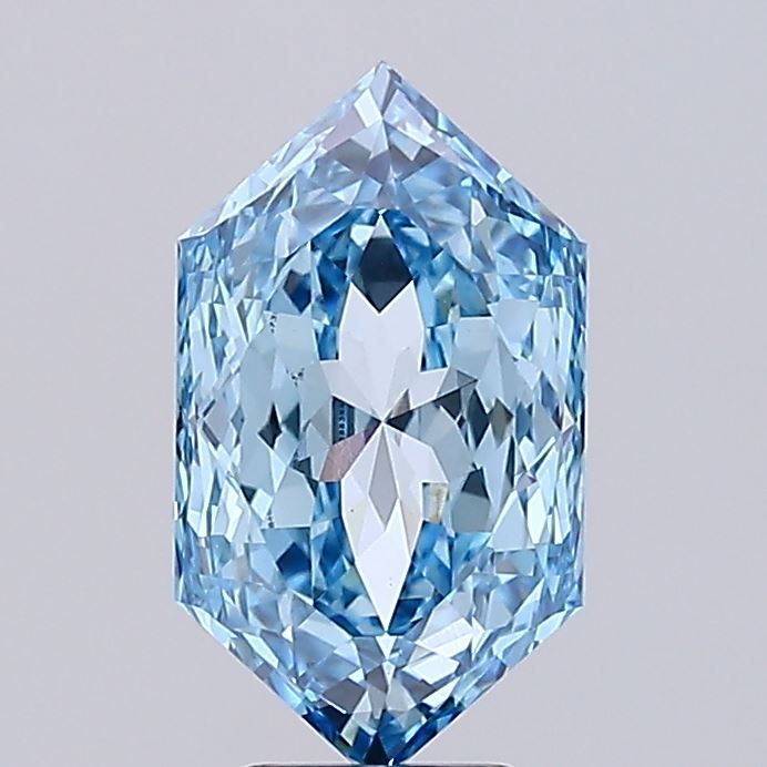 5.23 ct lab-grown Hexagonal Diamond