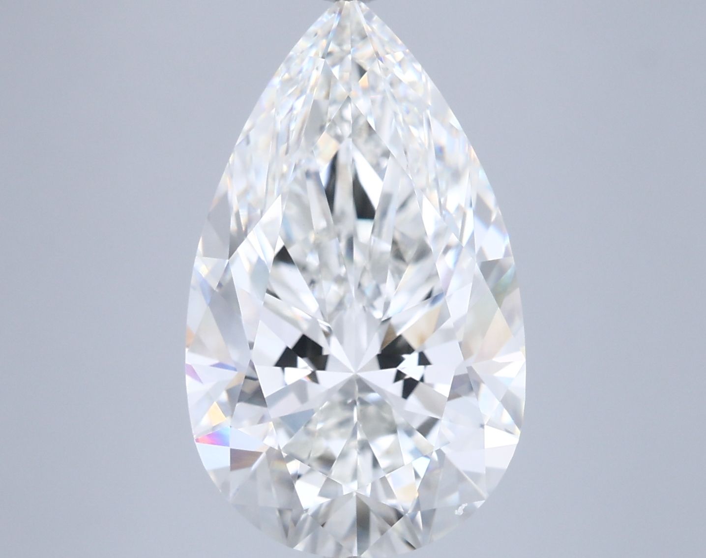 7.07 ct. pear Lab Grown Diamond front image