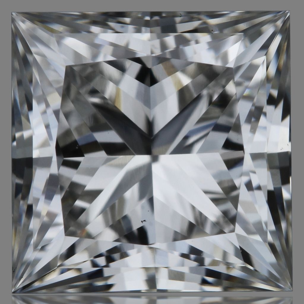 1.61 ct Princess diamond