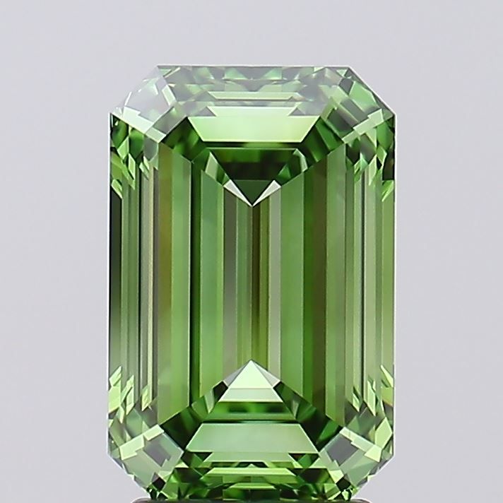 3.39 ct. emerald Lab Grown Diamond front image