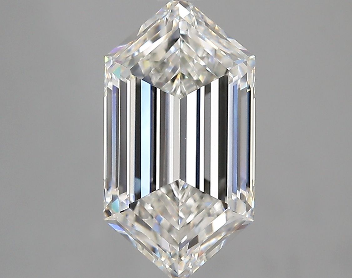 3.08 ct lab-grown Hexagonal Diamond
