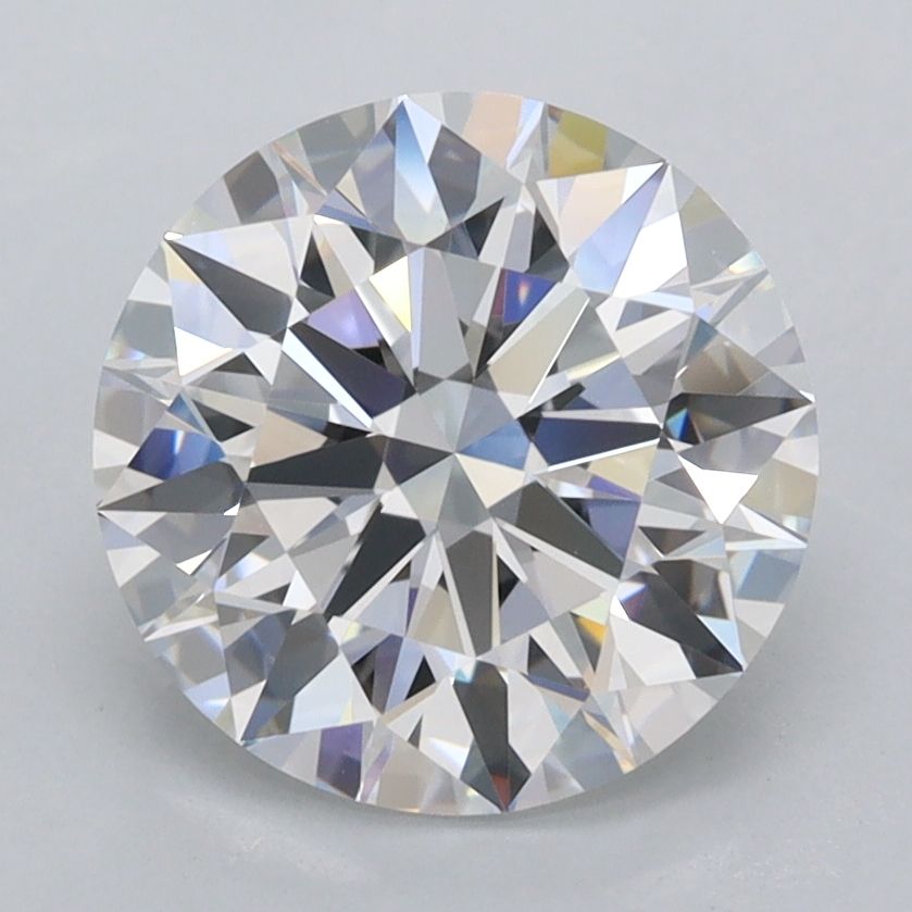2.75 ct. round Lab Grown Diamond front image