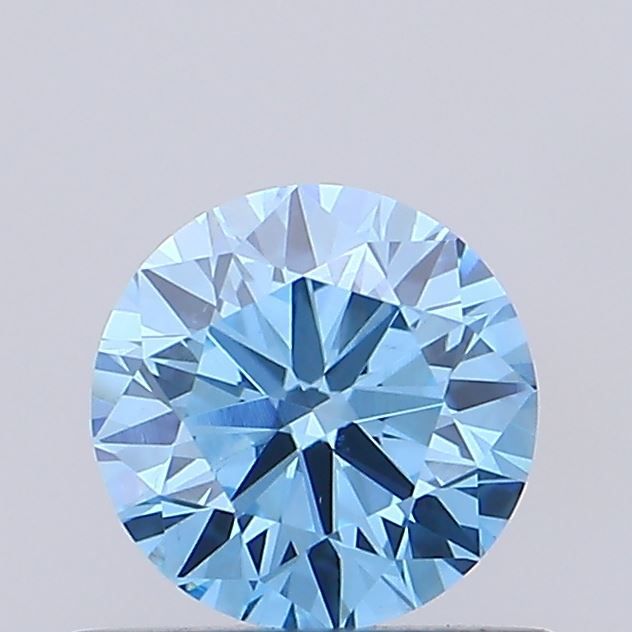 0.62 CT Fancy Vivid Blue ROUND