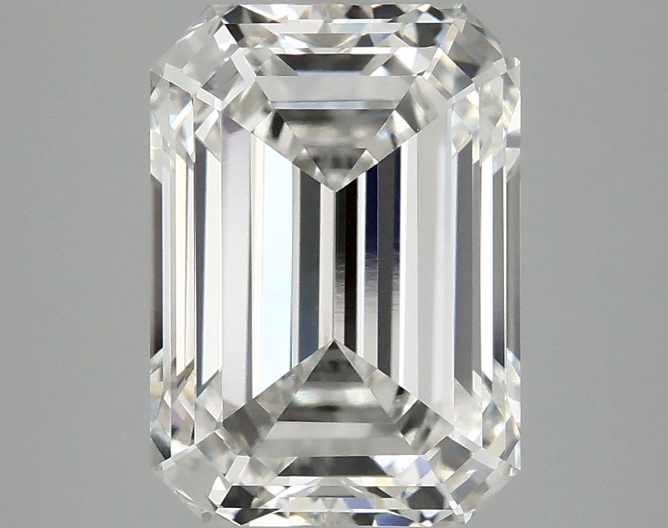 4.10 ct. emerald Lab Grown Diamond front image