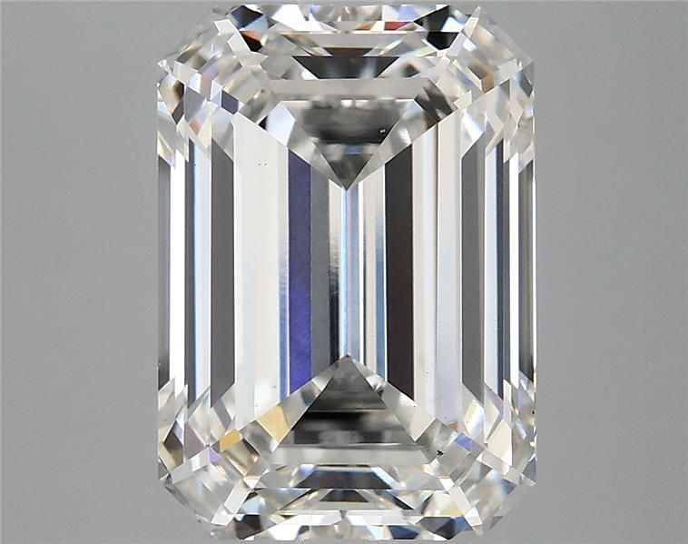 5.04 ct. emerald Lab Grown Diamond front image