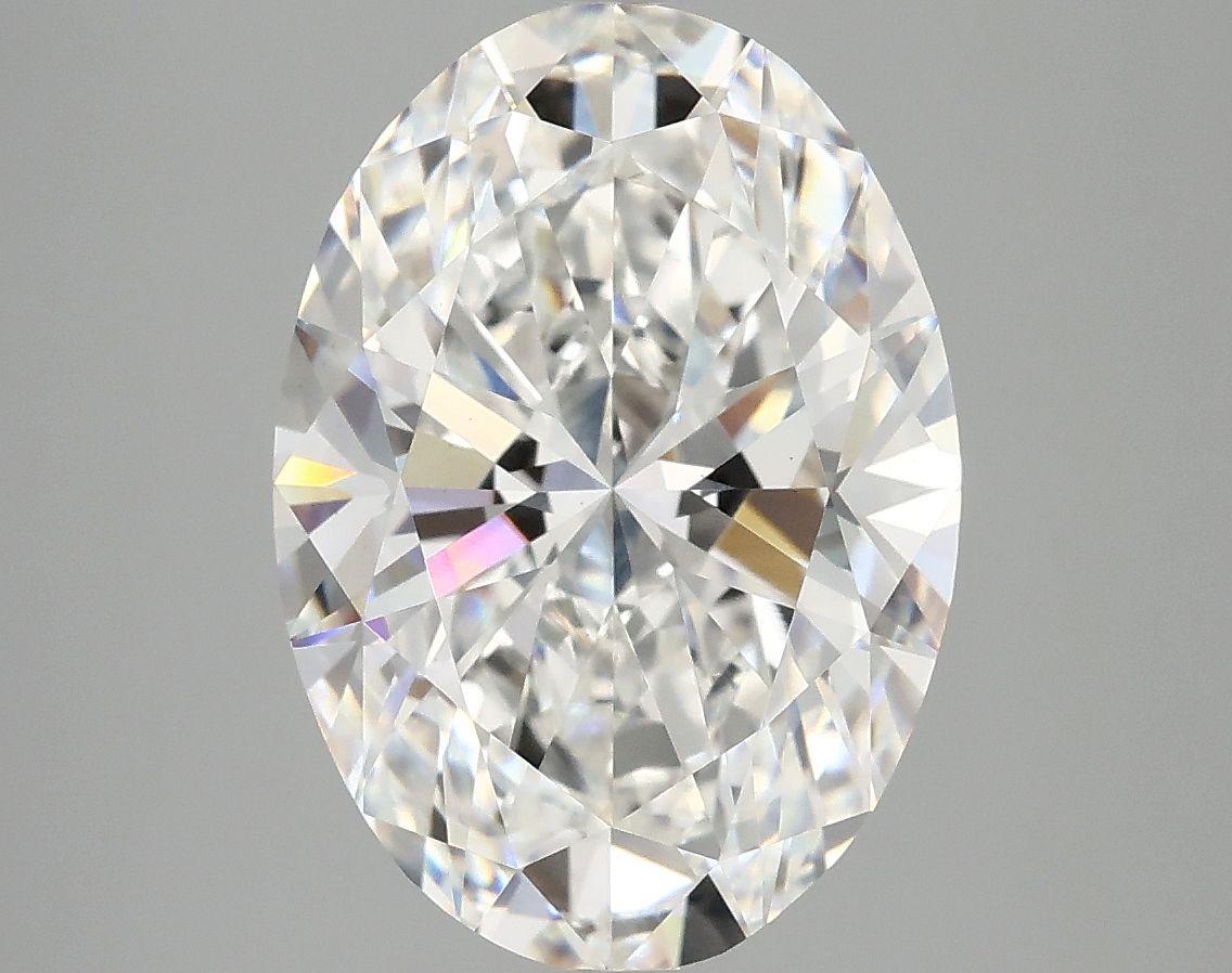 5.03 ct. oval Lab Grown Diamond front image