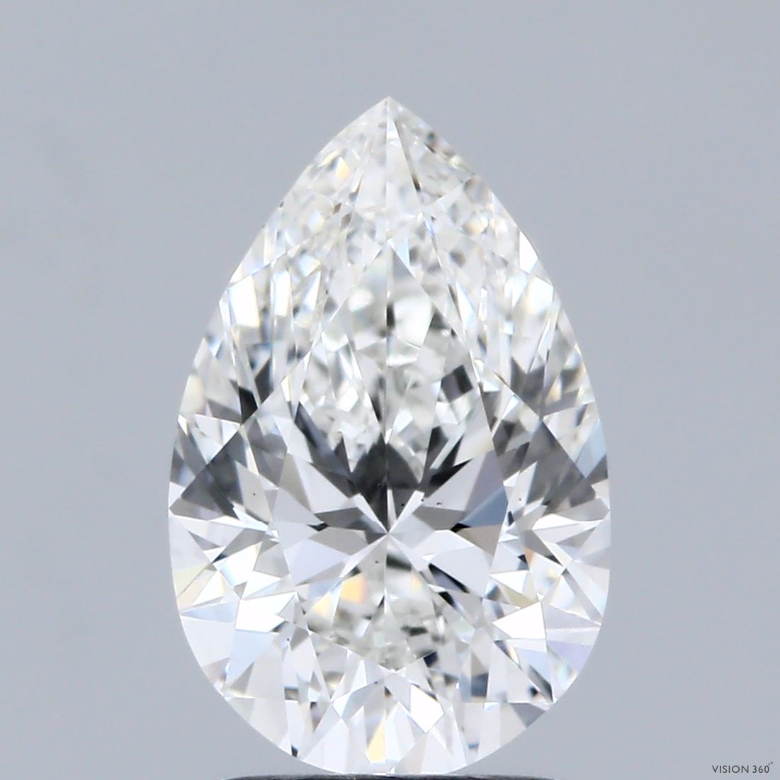2.55 ct lab-grown Pear Diamond