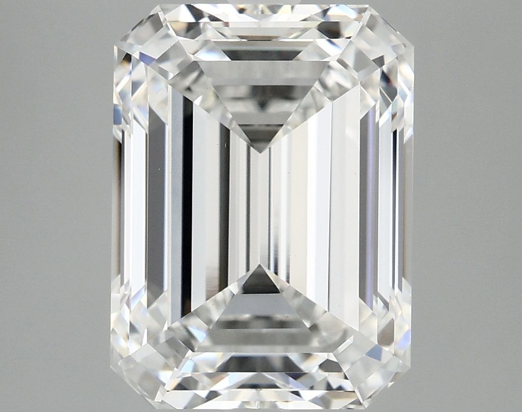 6.09 ct. emerald Lab Grown Diamond front image