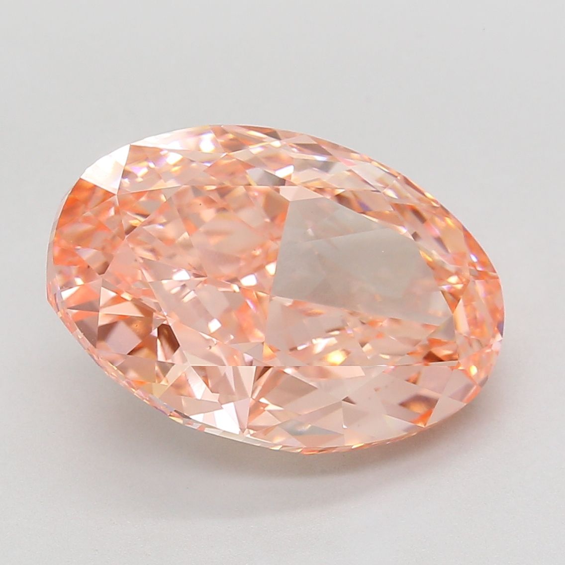 10.10 ct. oval Lab Grown Diamond front image