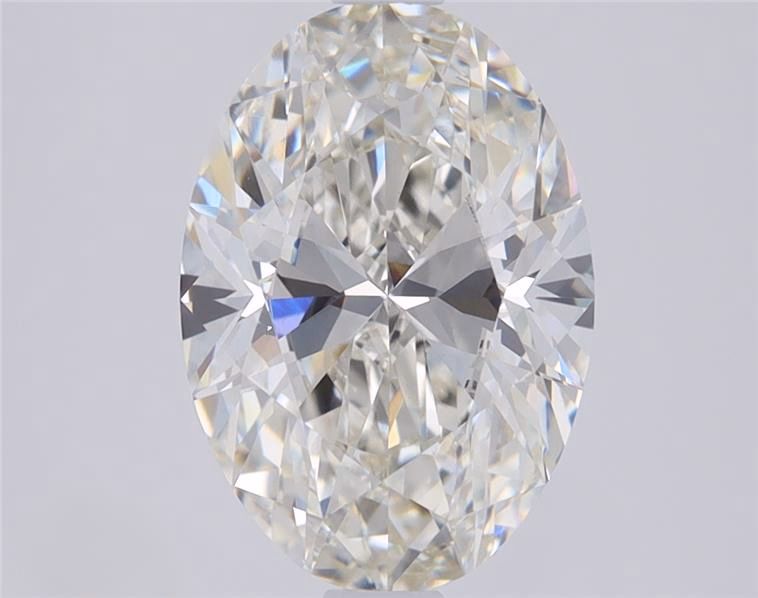 2.07 ct. oval Lab Grown Diamond front image