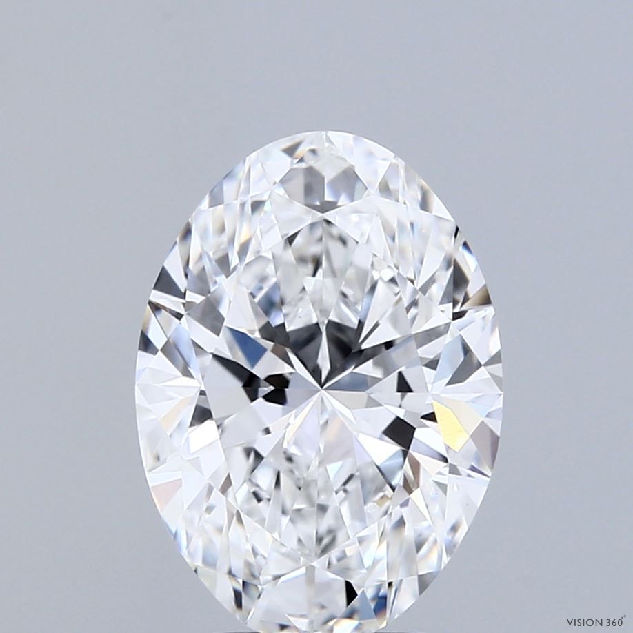 3.03 ct. oval Lab Grown Diamond front image