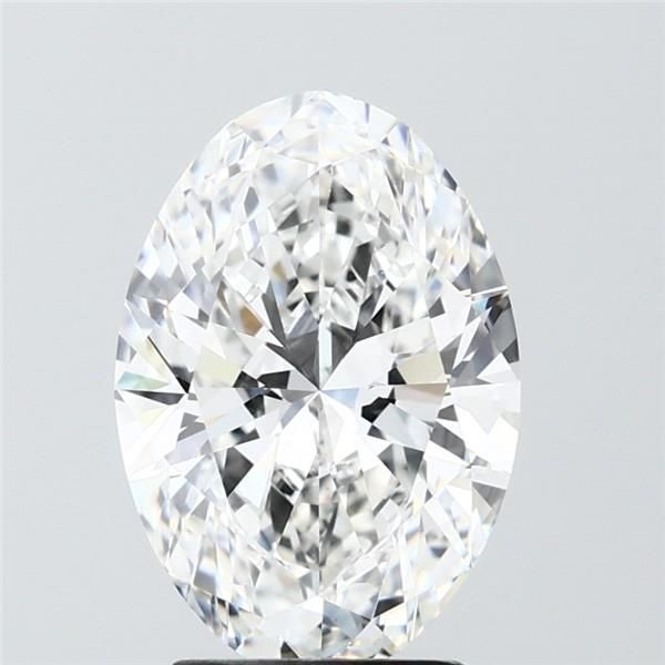 3.01 ct. oval Lab Grown Diamond front image