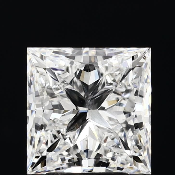 3.92 ct. princess Lab Grown Diamond front image