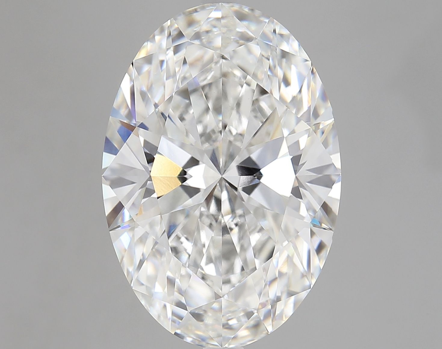 9.17 ct. oval Lab Grown Diamond front image