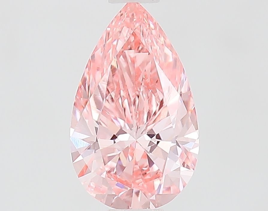 0.85 CT Fancy Vivid Pink PEAR