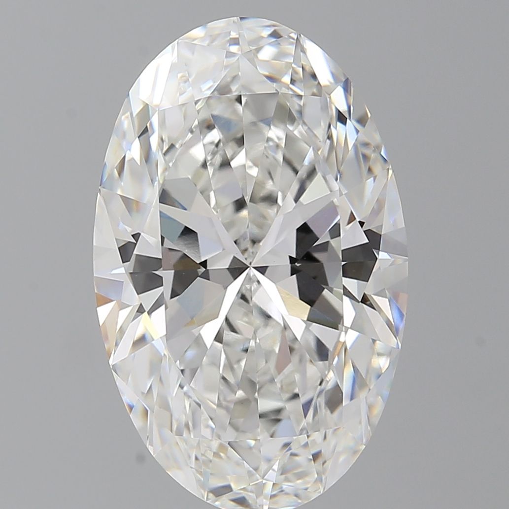 8.58 ct. oval Lab Grown Diamond front image