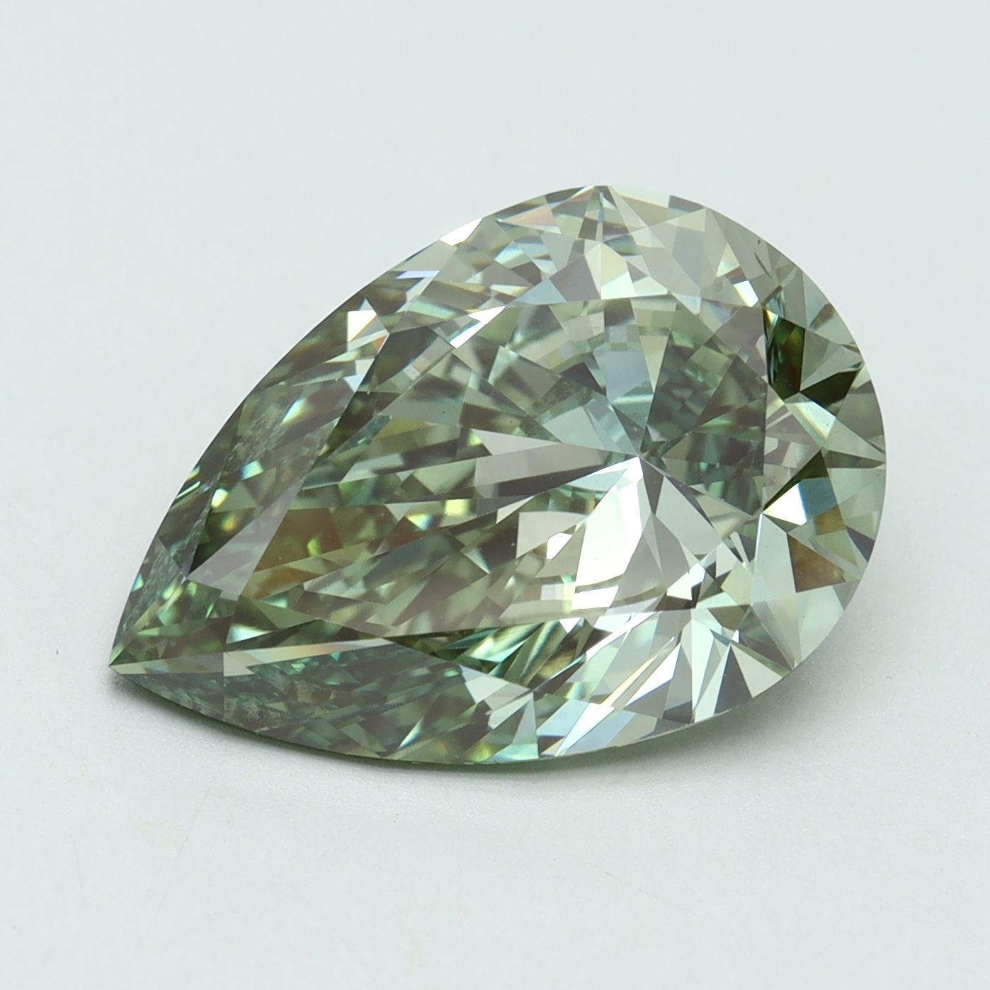 6.04 ct. pear Lab Grown Diamond front image