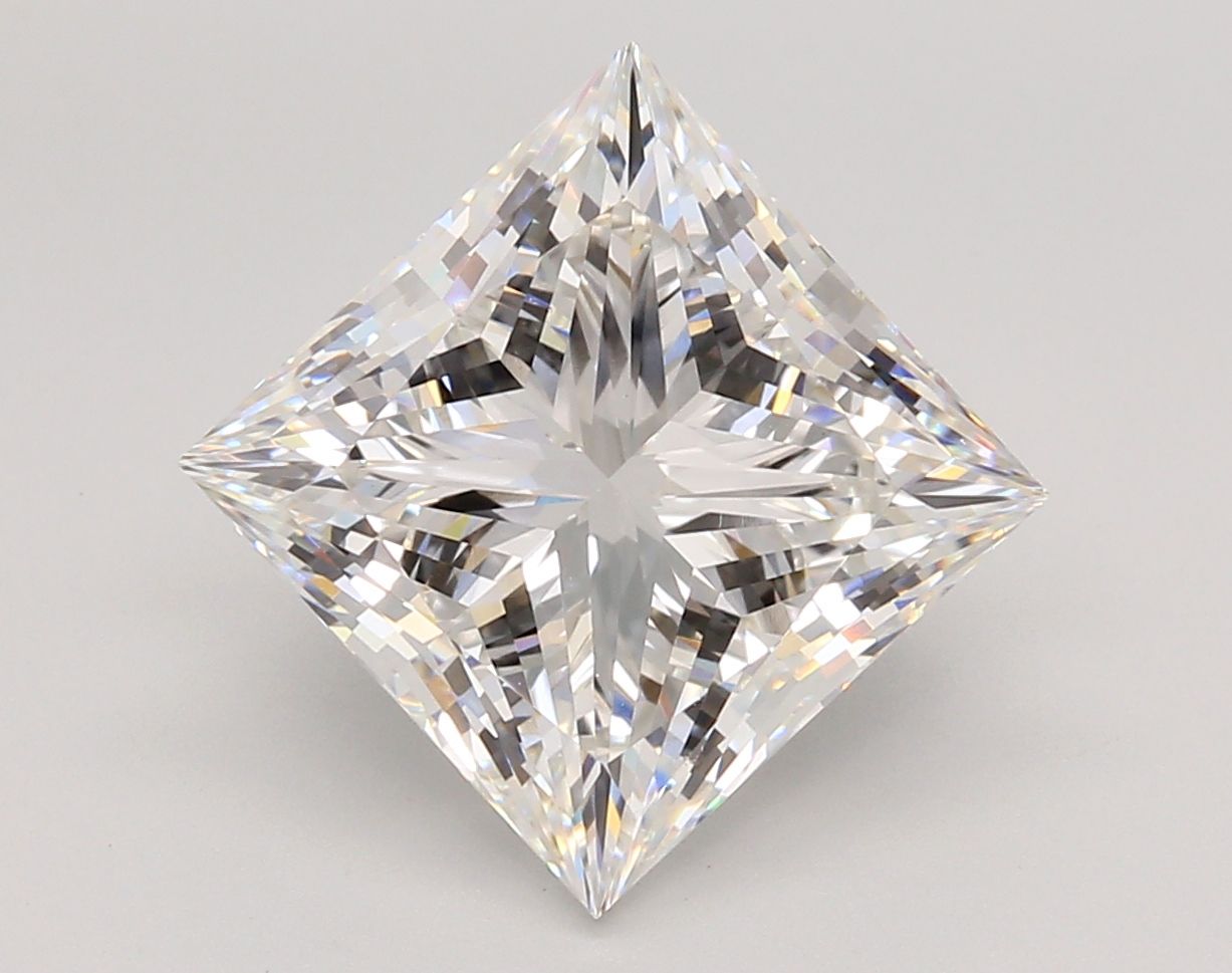 5.71 ct. princess Lab Grown Diamond front image