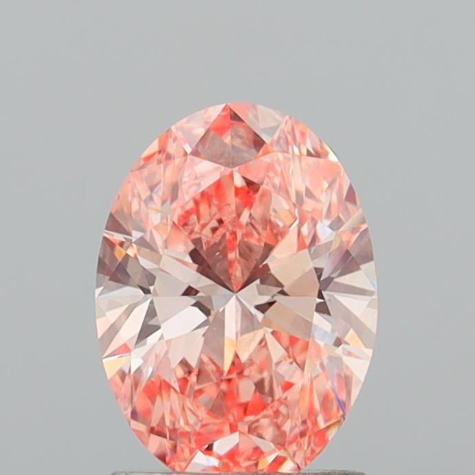 1.55 CT Fancy Vivid Pink OVAL
