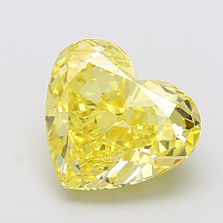 5.01 ct. heart Lab Grown Diamond front image