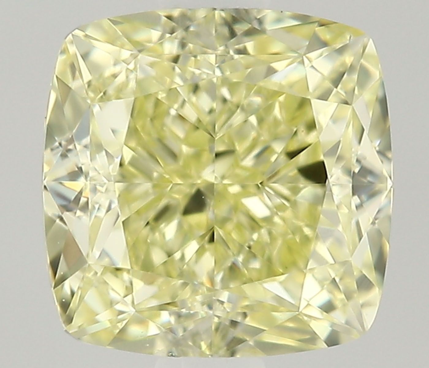 Diament 0.82 ct Fancy Light Yellow/VVS2