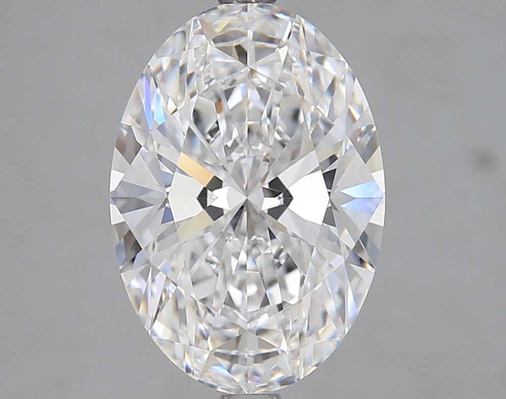 4.09 ct. oval Lab Grown Diamond front image