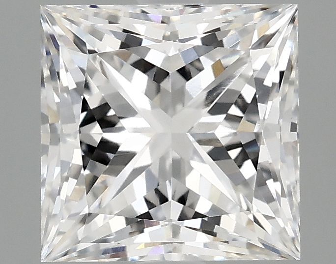 2.10 ct. princess Lab Grown Diamond front image