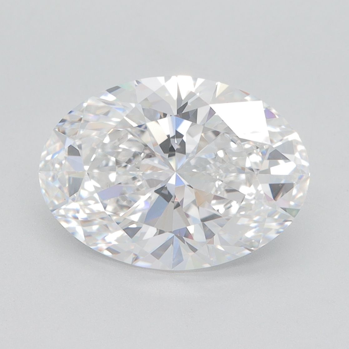 3.04 ct. oval Lab Grown Diamond front image