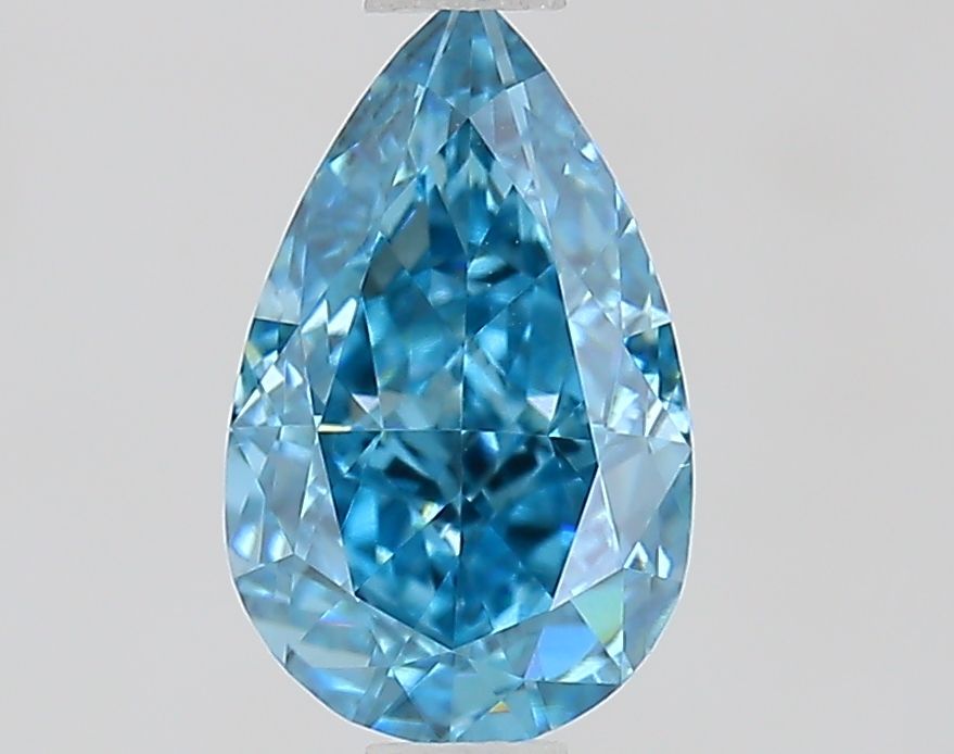 1.09 CT Fancy Vivid Blue PEAR