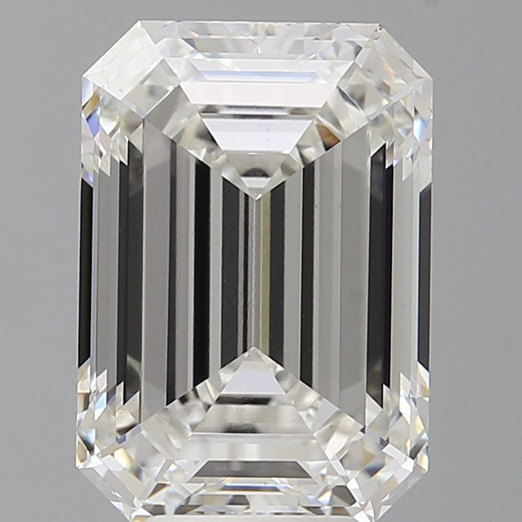 6.59 ct. emerald Lab Grown Diamond front image