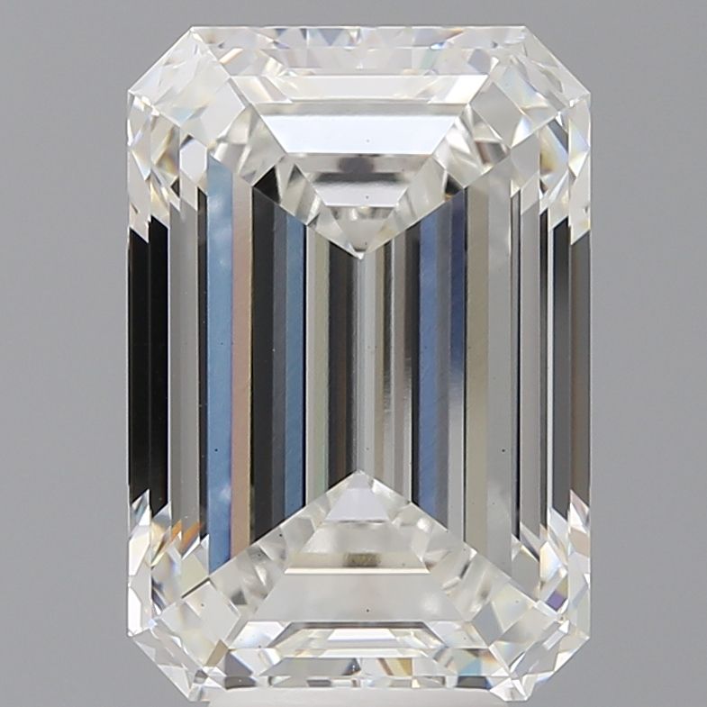 7.10 ct. emerald Lab Grown Diamond front image