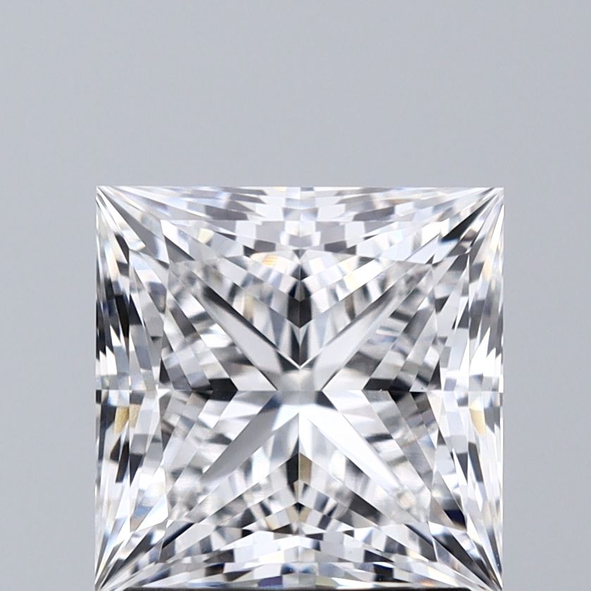 2.07 ct. princess Lab Grown Diamond front image