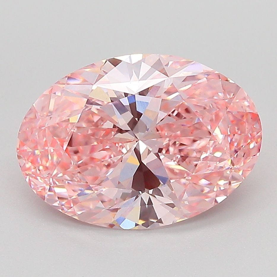 3.04 ct. oval Lab Grown Diamond front image